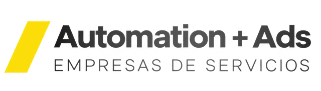 Automation + Ads. Empresas de servicios